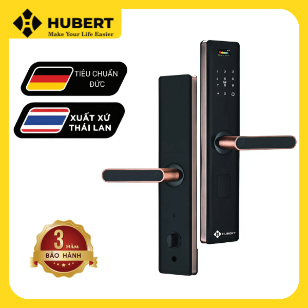 Khóa điện tử Hubert Series Luxury HB CG60 GOLD