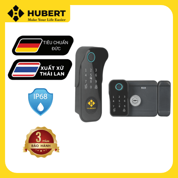 Khóa điện tử Hubert Series Luxury HB CC78