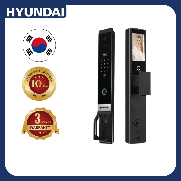 Khóa điện tử Huyndai Luxury HY-SLA913F BLACK