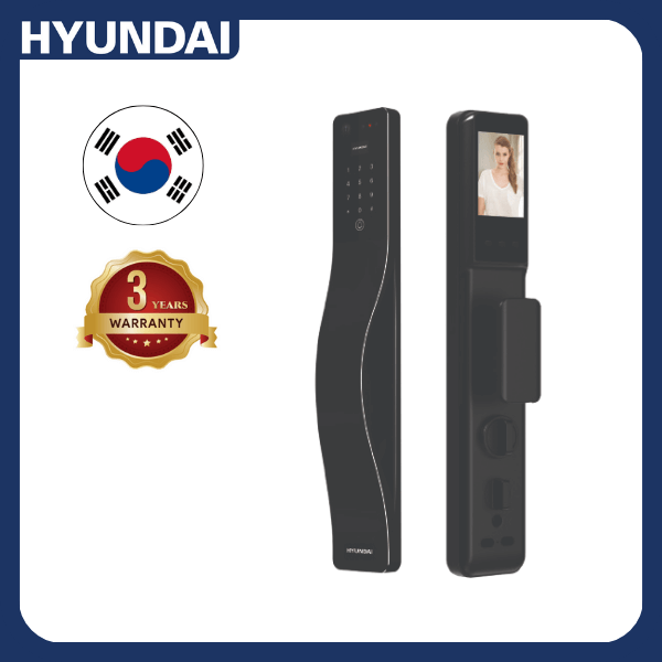 Khóa điện tử Huyndai Classic HY-SLA807F BLACK