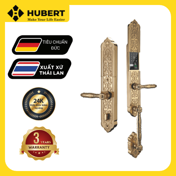 Khóa điện tử Hubert Series Luxury HB DS79 GOLD