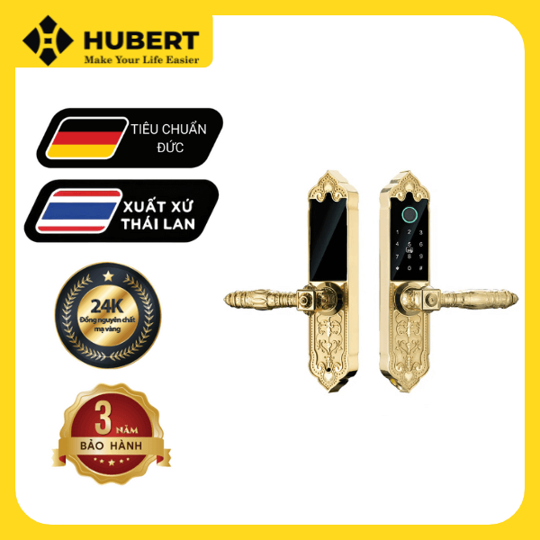 Khóa điện tử Hubert Series Luxury HB DS79 GOLD MINI
